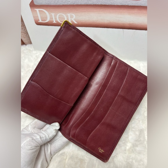 Cartier Bordeaux Compact Wallet - Picture 3 of 3